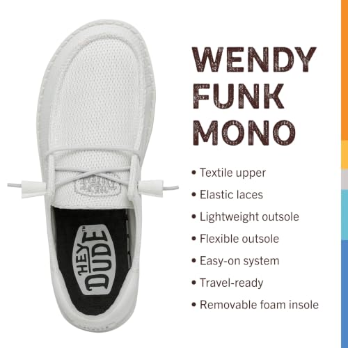 Image of HEYDUDE Women's Wendy Funk Mono Slip On Loafer | Stretch Knit Upper
