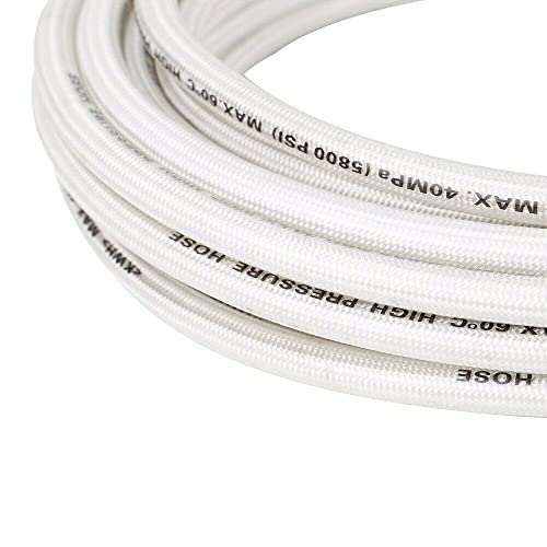 Image of Pressure Washer Hose Pipe 7 Meter Compatible with JPT, STARQ, REQTECH (Length 7 Meter,Color - Gray /White)