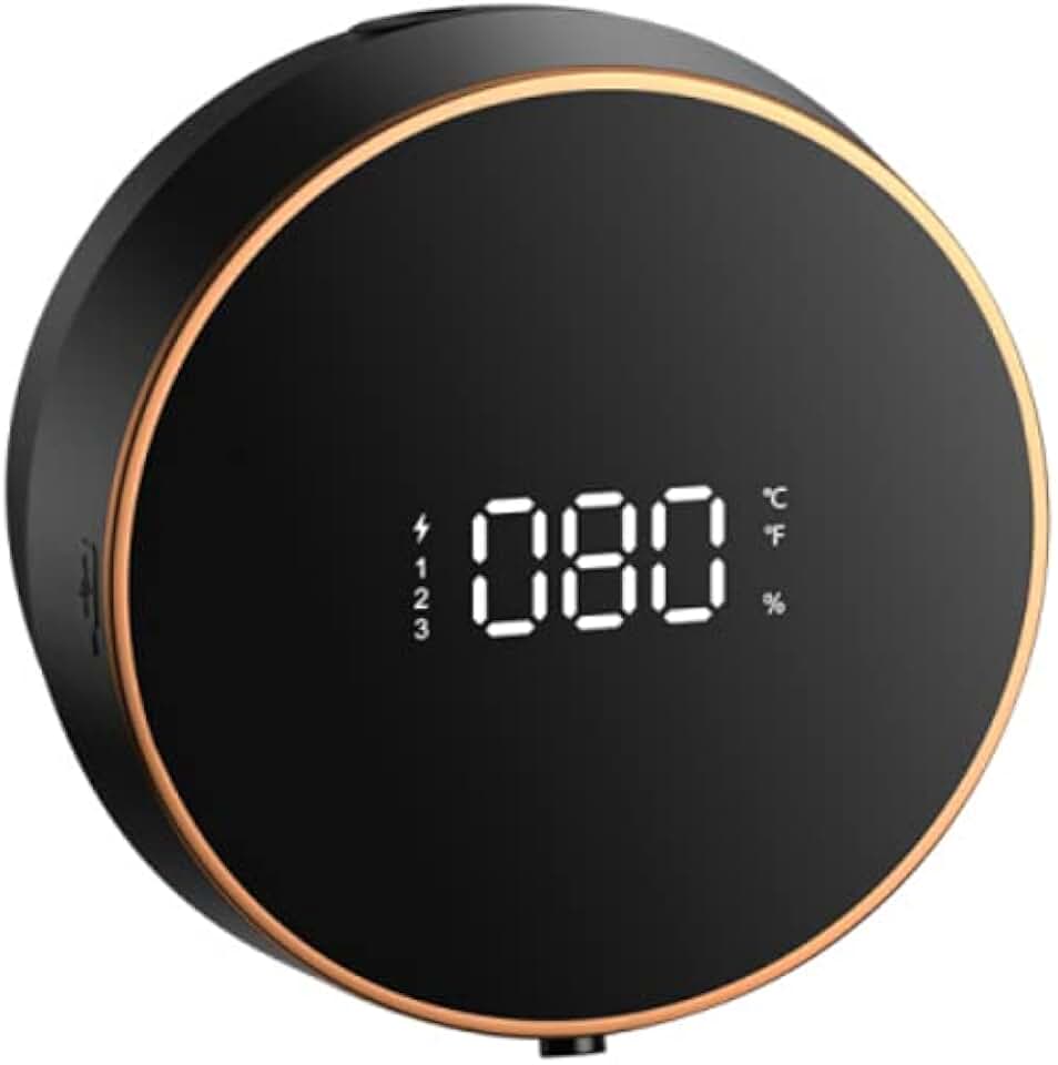 Dispensador automático de espuma de sabão montado na parede, dispensador de sabonete com sensor infravermelho inteligente, dispensador de sabonete sem contato USB para banheiro,