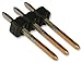 Molex 22-28-4034 (2 pcs) KK 100 Hdr Assy Bkwy 03 Ckt 15 SGold