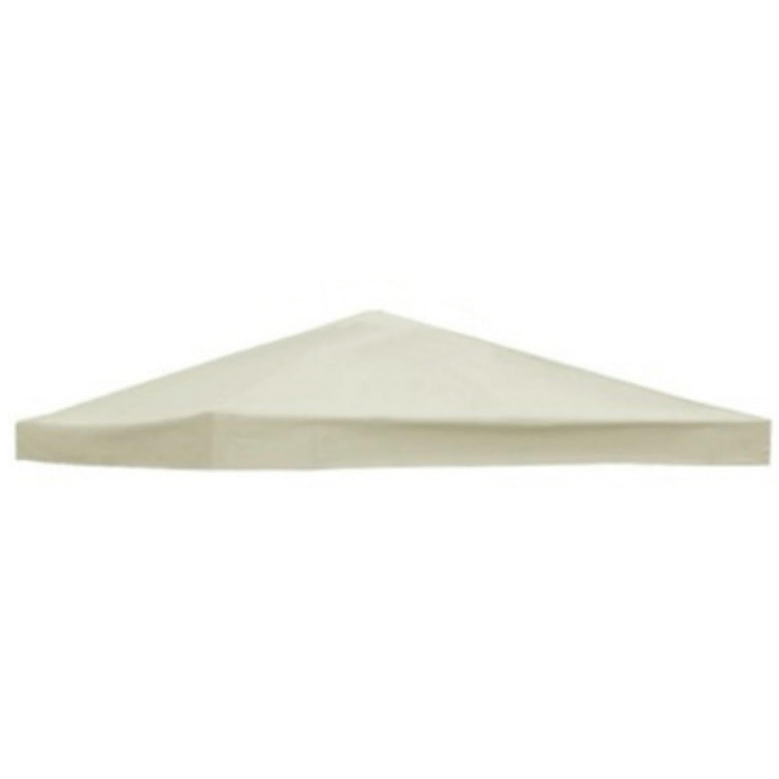 Auvent de jardin imperméable et housse de rechange beige pour tonnelle de barbecue