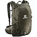 Salomon Trailblazer 30 Mochila para Trekking Unisex, Perfecta para Correr, Senderismo y Ciclismo, Verde Oliva, Capacidad Máxima de 30 Litros