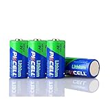 4 Pcs CR123A 3V Lithium Battery 123A 3 Volt Battery 1500mAh CR17345 Lithium Batteries...