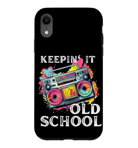 ���킢�����g��80�N��u�[���{�b�N�XKeepin' It Old School �X�}�z�P�[�X iPhone XR �p