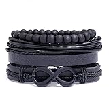 Le meilleur cadeau : les bracelets en cuir pour homme sont un cadeau parfait pour un mari, un petit ami ou un ami masculin pour la fête des pères, le jour de Noël, un anniversaire, la Saint-Valentin, un anniversaire.