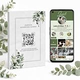 Jubilo Tischkarten QR-Code | Hochzeit | Gästebuch | Gäste Fotos & Videos hochladen