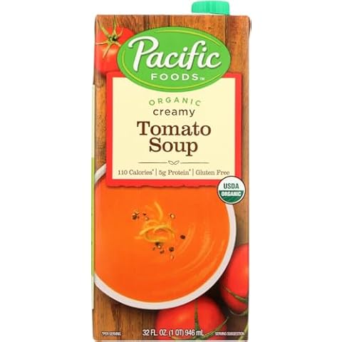 Pacific Organic Soup, Creamy Tomato, 32 Oz. (Pack of 4) Cover
