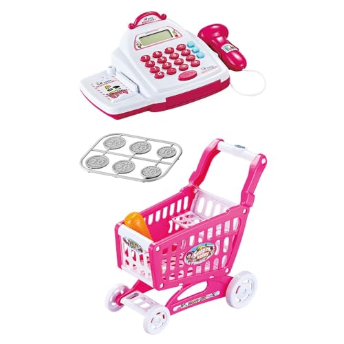 Caixa Registradora Com Carrinho e Produtos Creative Fun Multikids - BR2035