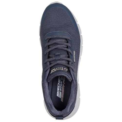 Skechers Donna Waterproof: Bobs Sport B Flex - Flex Proof Sneaker In Blu Navy Blue Scuro, Taglia 35 - 3