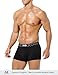 Arjen Kroos Breathable Cotton Underwear for Men 4 Pack Moisture Wicking Anti-Roll Trunks Underpants with Plush Waistband