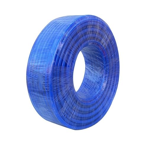 flexiable rubber Air Hose Pneumatic Tube Pipe 12mm 14mm PU Hoses For Compressor Polyurethane Tubing 8x5mm 6x4mm 12x8mm blue drain elastic (Size : 10meter, Color : OD 12xID 8mm)