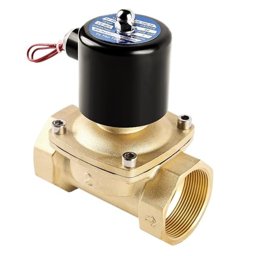 Électrovanne en laiton 1" 12V CC pour arrosage automatique du jardin