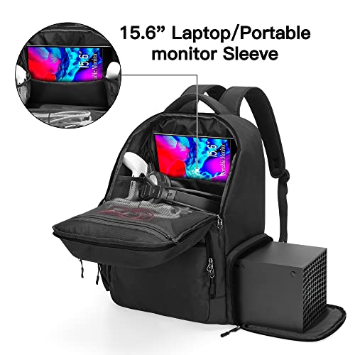 image for Trunab Travel Backpack Compatible with Xbox Series X Carrying Case Gam