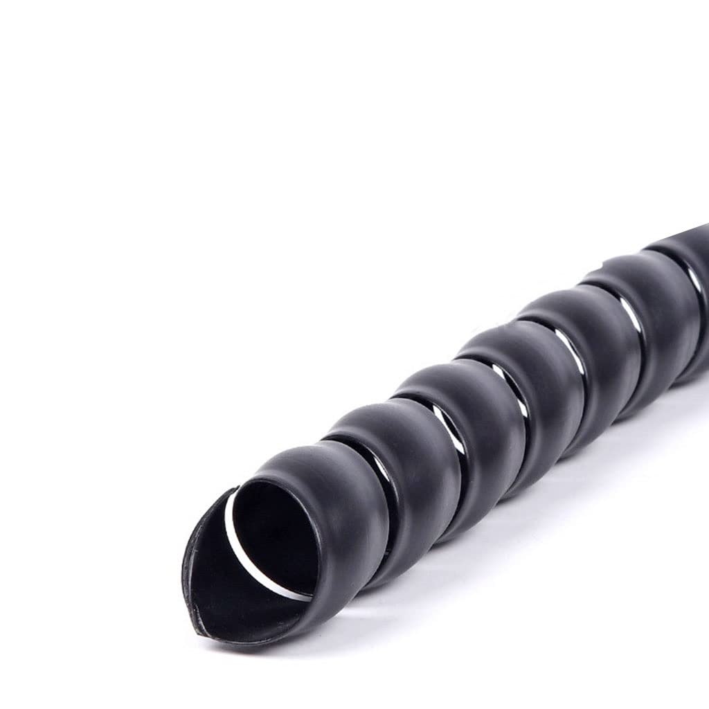 Tube en Spirale pour câbles, découpable Protecteur et Range-câbles(ID 38mm,5 Meters)