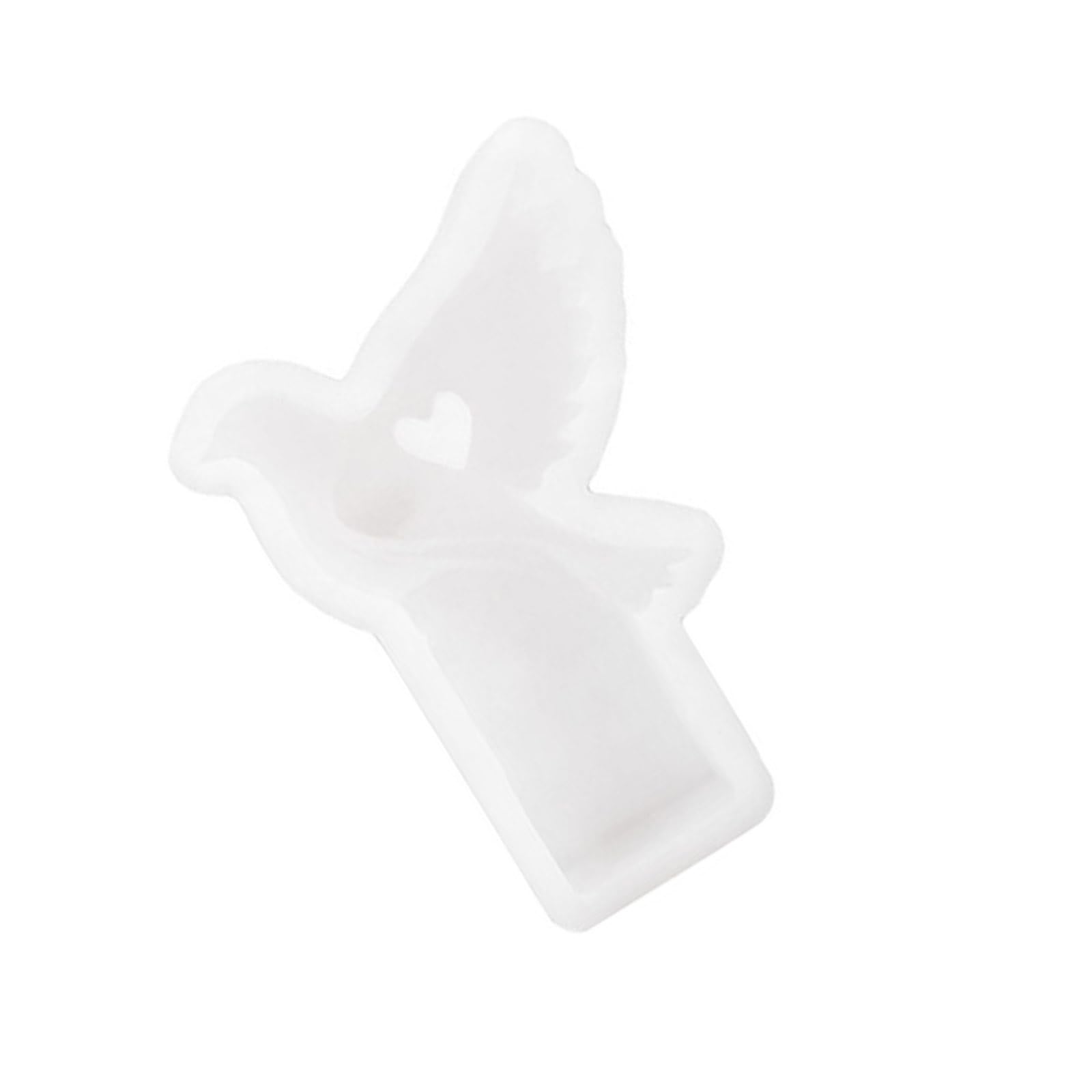 Buxuaaaa B Uxuaaaa Doves Shape Silicone For Aromatherapys Featuring Lifelikes Easy Demold Craft Accessory Pigeons