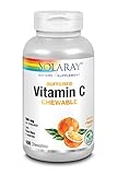 Solaray Vitamin C 500mg | Naranja | 100 Comprimidos