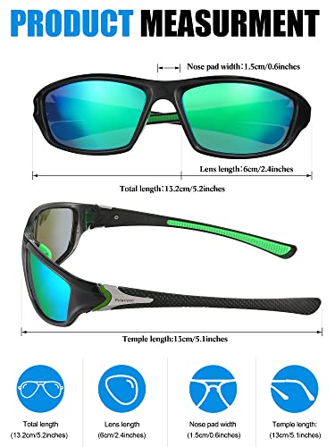 Treela 18 Pairs Polarized Sport Sunglasses for Men Bulk Multipack Fit over Sunglasses Wrap Around Sun Glasses for Women Men Summer Cycling Running Fishing Driving Sunglasses2