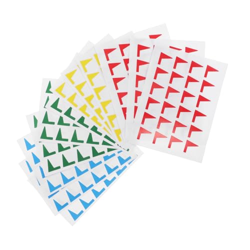 Gadpiparty 1Pack Sticky Index Tabs for Flag Shaped Map Markers for Journals Calendars and Geography Learning Easy to Use Imagination Stimulating Travel Stickers