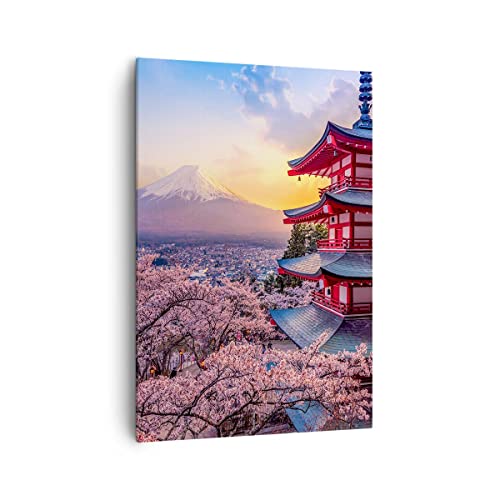Tableaux decoratifs muraux Fuji 70x100cm pour habiller facilement vos murs