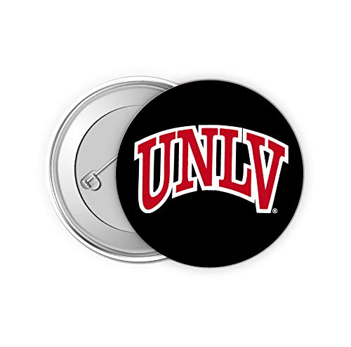 UNLV Rebels 2 Inch Button Pin 4 Pack Officially Licensed Collegiate Product