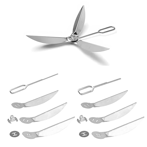 Editbar 2 Set 18-1/2 Zoll One-Touch Reinigungssystem Kit für Weber Ersatzteil für Kugelgrill,Kettle One Touch-Reinigungsset,Für Weber Holzkohlegrill Reinigungssystem Kit