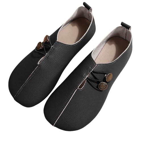 Flats Shoes for Women Round Toe Comfortable Ballet Flats Business Casual Work Slip On Dress Mary Jane Shoes Casual Dressy Walking Fashion Loafer Lightweight Breathable Outdoor Footwear