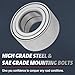ALLCOMBO Front Wheel Bearing for 2007-2012 Dodge Caliber, 2007-2017 Jeep Compass, Patriot, 2008-2015 Mitsubishi Lancer, 11-18 Mitsubishi Outlander Sport, 2007-2018 Outlander Replacement Pair - 510090