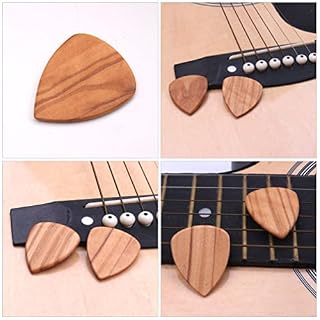 Vaguelly 4 Pièces Bois Ukulélé Choix Larme Médiators Médiators Choix Guitare Électrique Picks Instrument De Musique… - Les Beatles, Paul McCartney, John Lennon, RIngo Starr, George Harrison Vaguelly 4 Pièces Bois Ukulélé Choix Larme Médiators Médiators Choix Guitare Électrique Picks Instrument De Musique… – Image 5