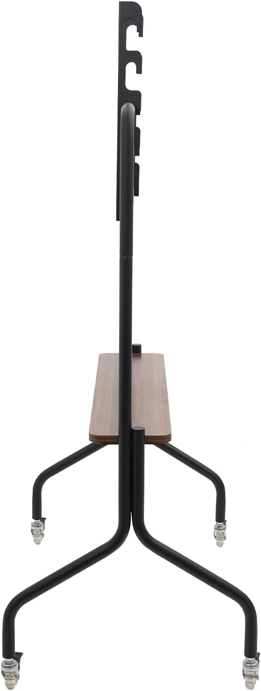 Soporte para TV rodante de 32 a 75 pulgadas, negro miniatura 6