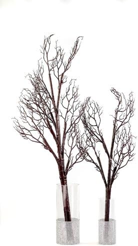 Bendable Artificial Manzanita Branches - Walnut -