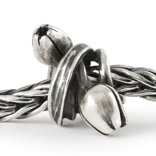 Cuentas de Plata Trollbeads Colección Primavera 2024 con diseño artesanal de flores exóticas 3
