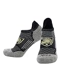 Army West Point Black Knights No Show Tab Socks | Men’s & Women’s Running Golf Performance Ankle Socks | NCAA Licensed Gear (Large)