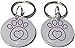 Compatible/Replacement for Petsafe for Microchip RFID Collar Tags Disc Key (Pack of 2)