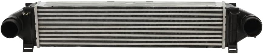 KarParts360 For Volvo S60 2011 12 13 14 15 2016 Intercooler | Made Of Aluminum | Natural | 2.6 Inches Inlet Size | 3.0L Turbo Engine | Replacement For VO3012106 | 313384752, 31338475