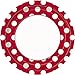 Red Polka Dot Paper Plates, 8ct
