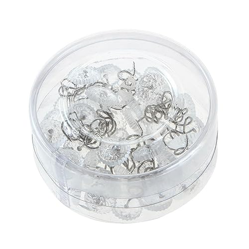 Cabilock 60pcs Head Pin for Upholstery Stainless Steel Bedskirt Pins Easy-use Design
