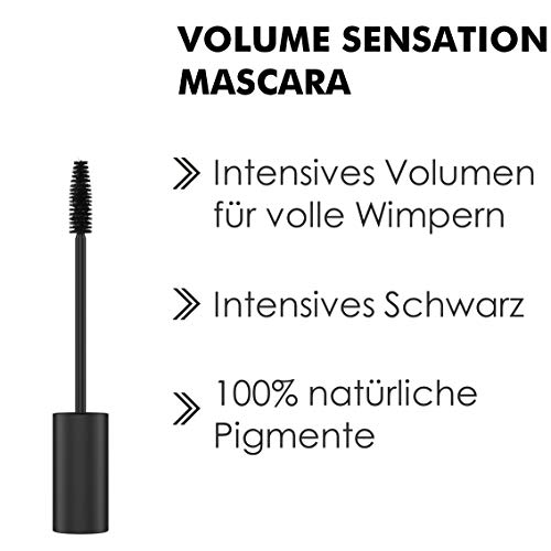 Volumen-Mascara von Sante Naturkosmetik für intensives Wimpernvolumen
