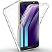 Produktbild AROYI Huawei Y6 2018 Hülle 360 Grad Handyhülle, Silikon Crystal Full Schutz Cover [ 2 in 1 Separat Hart PC Zurück + Weich TPU Vorderseite ] Vorne und Hinten Schutzhülle für Huawei Y6 2018