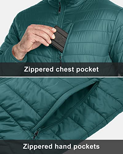 Image of 33,000ft Men's Puffer Jacket Lightweight Packable Insulated Winter Coat