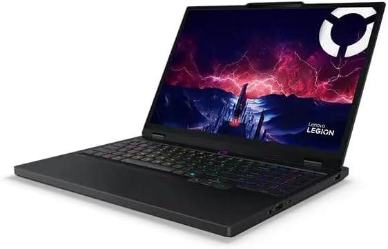 Legion 5 Gaming Laptop (15.1" QHD+ OLED 165Hz HDR, Ultra 7 255HX, RTX 5070 130W w/Mux Switch, 96GB DDR5, 4TB M.2 NVME, 2x USB-C DP/PD, Wifi 7, 4-zone RGB Keyboard, Windows 11 Pro) made_by_Lenovo