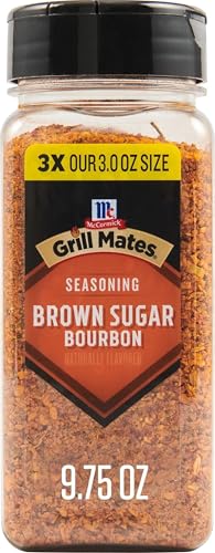 McCormick Grill Mates Brown Sugar Bourbon Seasoning, 9.75 oz