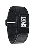 Uhrenarmband aus Nylon, 18 mm, Schwarz