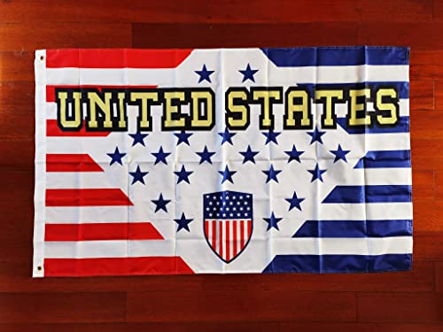 United States Team Usa World Champions World Cup Soccer Football Sports Decorations Outdoor Flag Banner Garden Decor 5X3Ft #TOP1