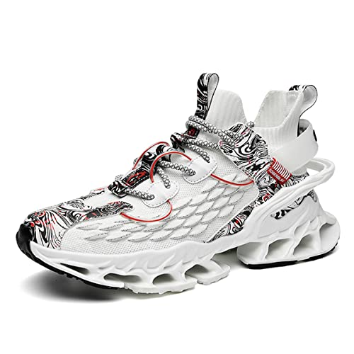 GSIGUL Mens Blade Fashion Sneakers Non Slip Running Athletic Tennis Shoes Casual Walking Shoes for Men