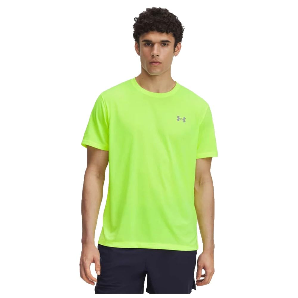 Maillot de course Under Armour Launch orange contre la transpiration