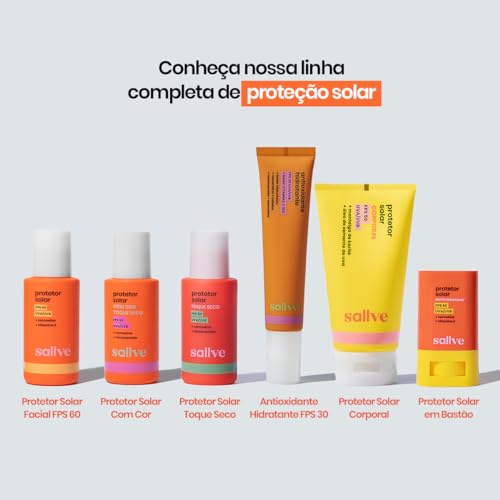 Sallve Protetor Solar 40G - Fps 60 Uva/Uvb
