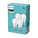 Price comparison product image 4 Pack - Philips CorePro LED Frosted Bulb 9W (60W) E27 ES Edison Screw 2700k Warm White | 806 Lumen | 15000 Hours | 929001913197 | 8718696829974