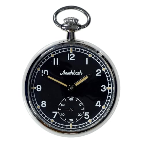 Montre Poche MWC Aeschbach WW2 Évitez les Pannes de Pile avec le Mécanique