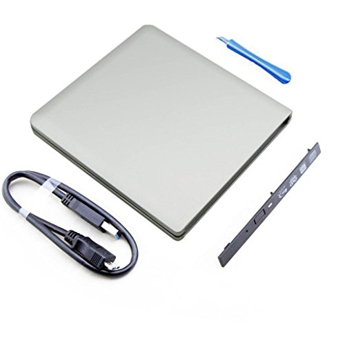 Nimitz External USB 3.0 Case Enclosure for Laptop 9.5mm SATA Optical DVD Drive