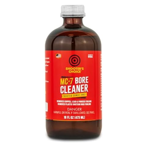 Shooter's Choice Mc#7 Bore Cleaner & Conditioner Glass Bottle, 16oz, Multicolor Cover